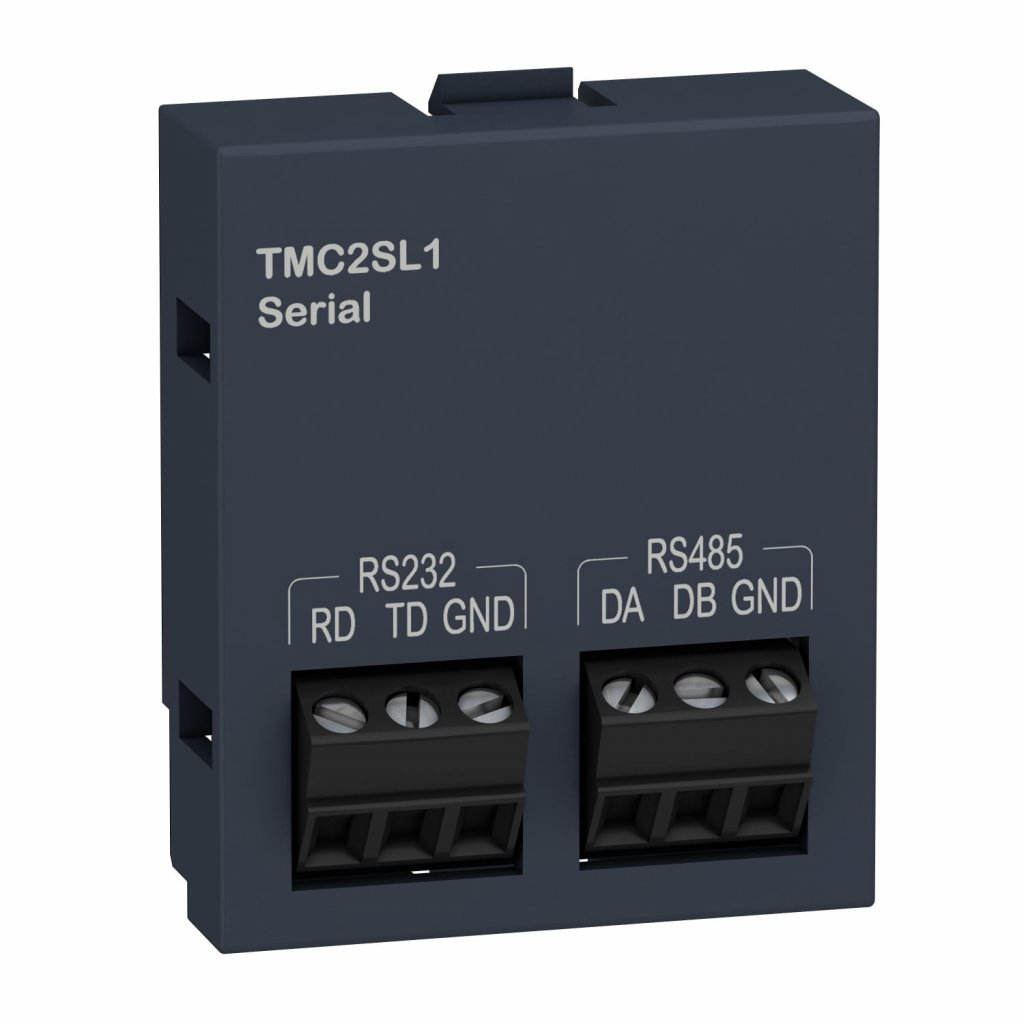 [Imagem CARTUCHO MODICON 1 PORTA DE COMUNICAÇÃO SERIAL TMC2SL1 SCHNEIDER]