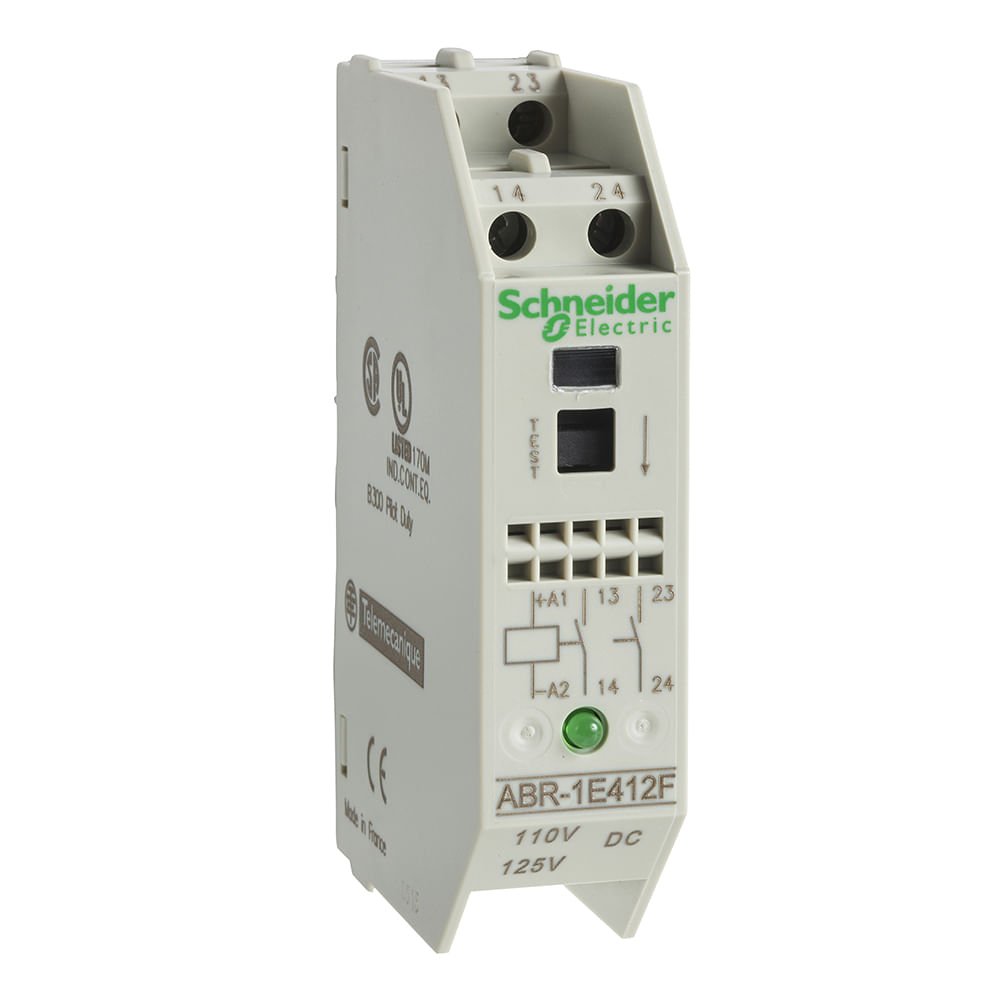 [Imagem do produto INTERFACE COM MÓDULO DE ENTRADA 2NA 230VCA ABR1E411M SCHNEIDER]