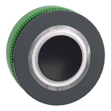 [Imagem CABEÇOTE PARA BOTÃO LUMINOSO FACEADO Ø30MM PLÁSTICO COM ARO LUMINOSO BRANCO ZB5FW913 SCHNEIDER]