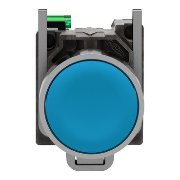 [Imagem BOTÃO Ø22MM METÁLICO TRANSMISSOR SEM FIO E SEM BATERIA AZUL ZB4RTA6 SCHNEIDER]