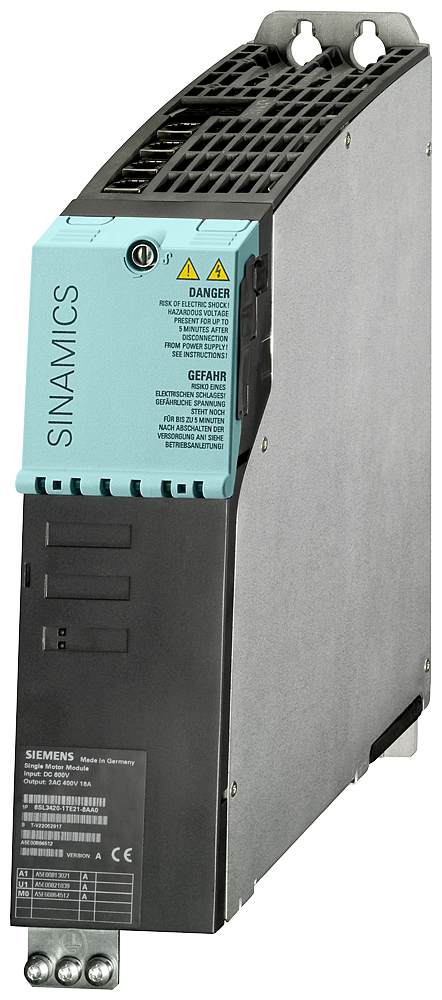 [Imagem MÓDULO DE MOTOR DUPLO 5A ENTRADA 600V SAÍDA 400V 6SL34202TE150AA1 SIEMENS]