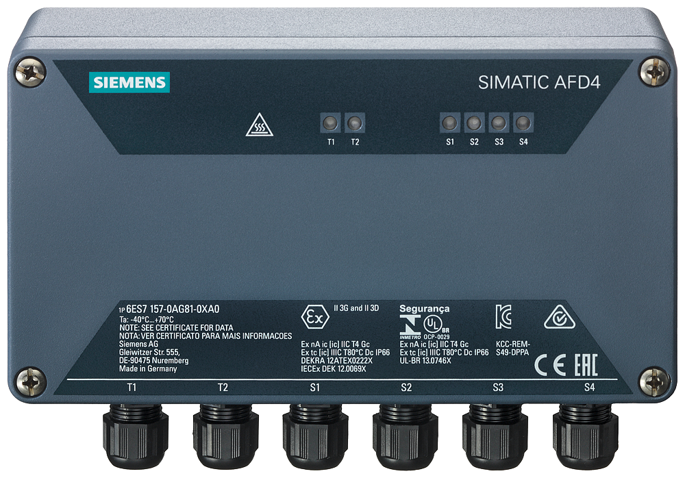 [Imagem DISTRIBUIDOR DE CAMPO ATIVO AFD4 PARA PROFIBUS PA PARA FOUNDATION FIELDBUS H1 6ES71570AG810XA0 SIEMENS]