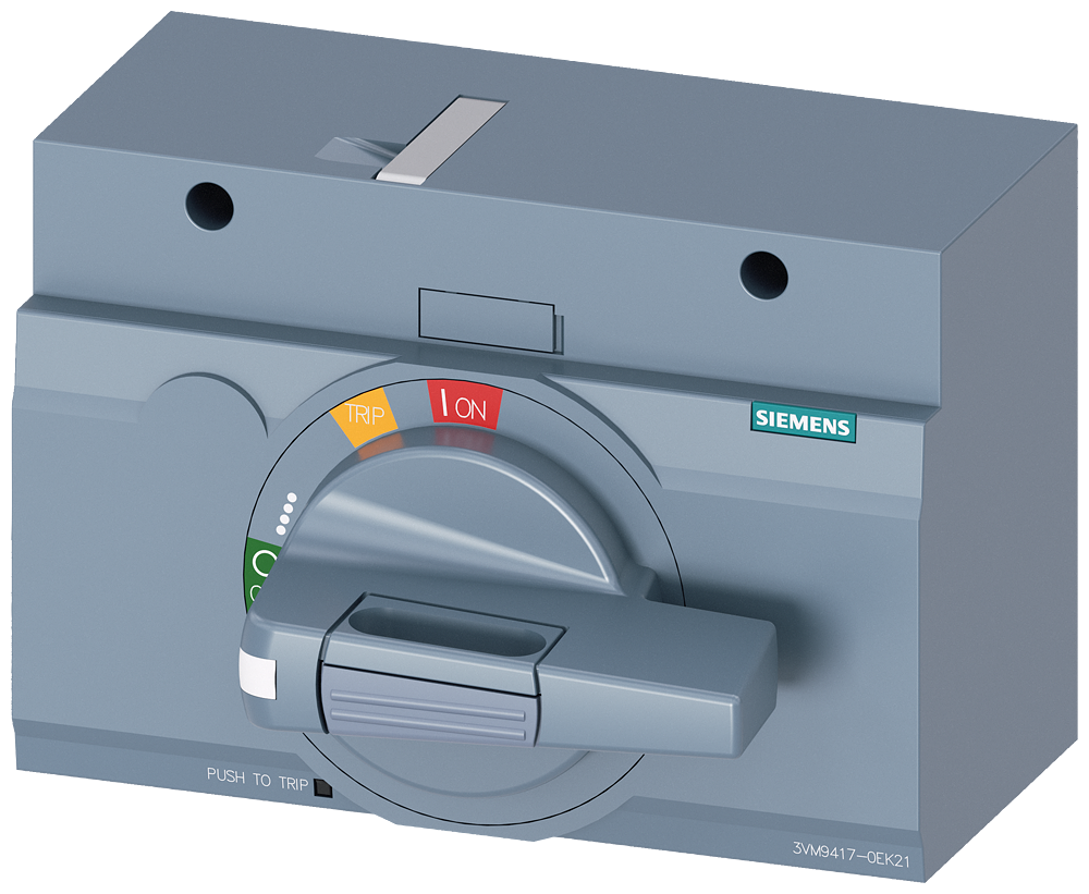 ACIONAMENTO GIRATÓRIO FRONTAL PADRÃO COM TRAVAMENTO DA PORTA 3VM94170EK21 SIEMENS