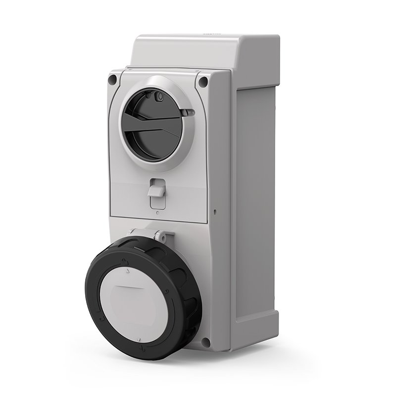 [Imagem do produto TOMADA DE PAREDE  COM FUSÍVEL 2P+T 32A 7H 508.32836 SCAME]