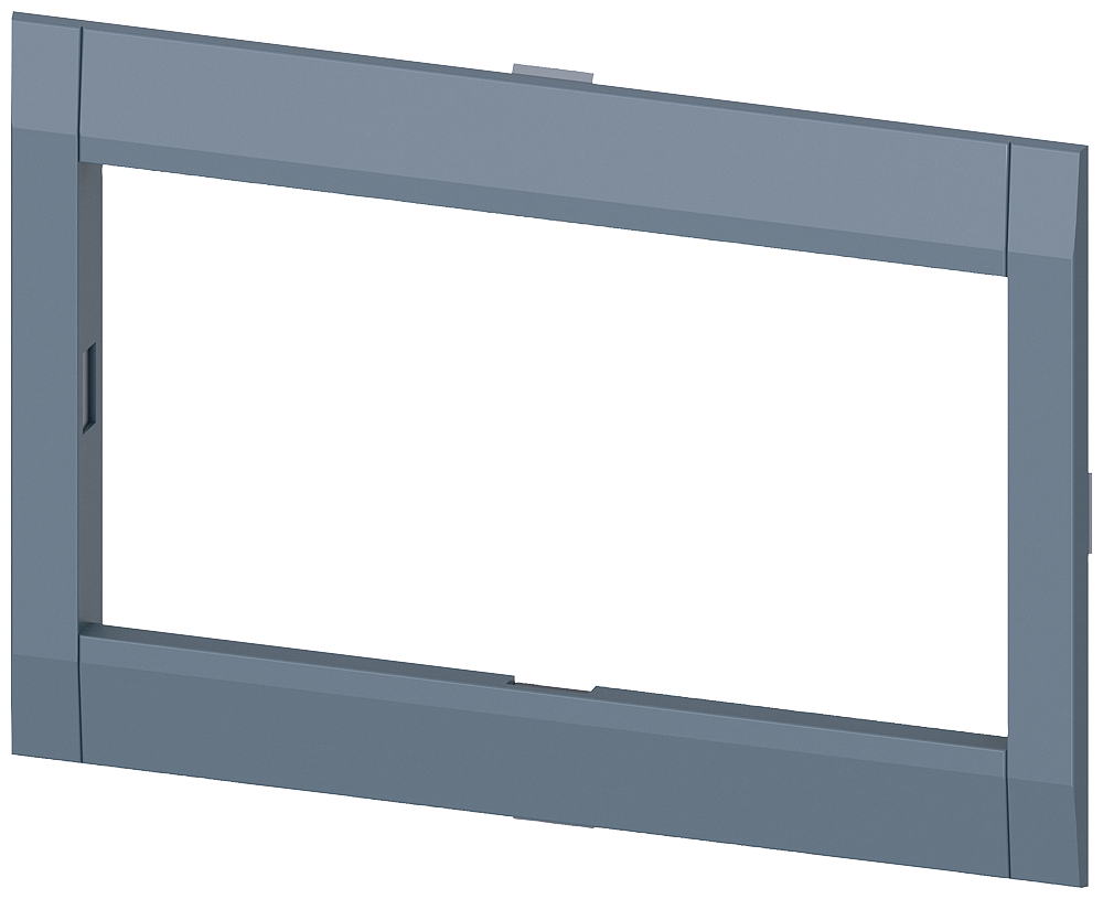 [Imagem MOLDURA DE PAINEL 137,6X 70,7MM (LXA) ACESSÓRIOS PARA: DISJUNTOR DE 3 POLOS 3VA93830SB10 SIEMENS]