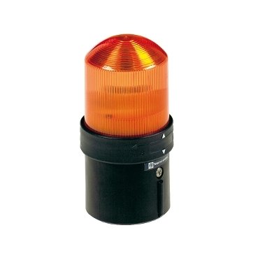 [Imagem COLUNA LUMINOSA COM ELEMENTO LED LARANJA CONTINUO 24V IP65 XVBL0B5 SCHNEIDER]