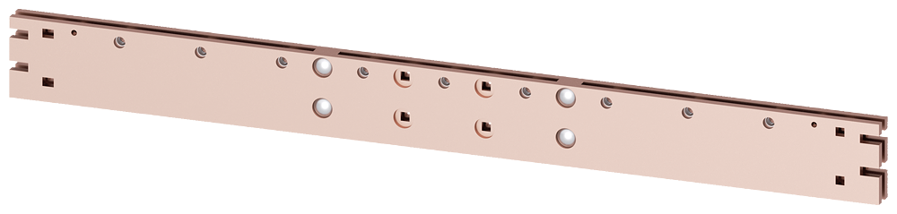 BARRAMENTO 3NJ4 2X100X10 MM L: 1100 MM 8LK40035AA25 SIEMENS