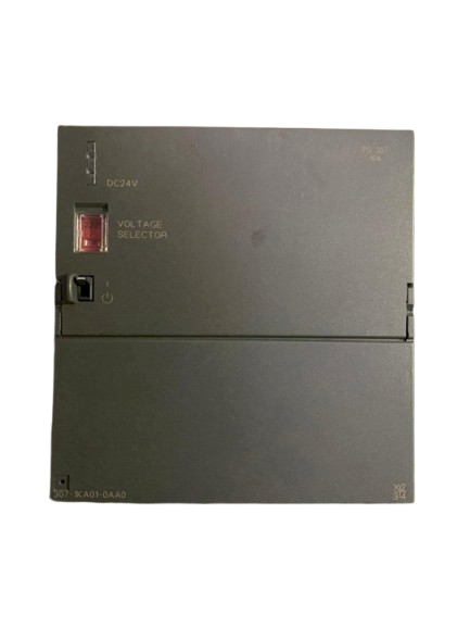 [Imagem do produto FONTE DE ALIMENTAÇÃO REGULADA PS307 ENTRADA 120/230 V CA SAÍDA 24 V / 10 A CC SIMATIC S7-300 SIEMENS]