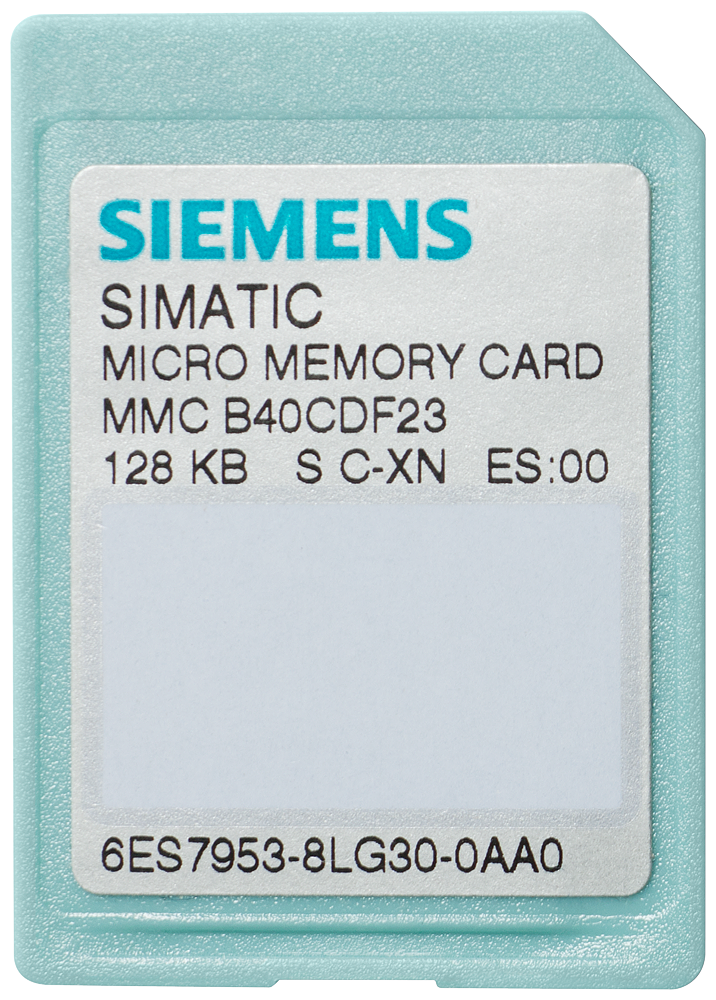 [Imagem MICRO CARTÃO DE MEMÓRIA NFLASH 512KB PARA S7-300/ET 200 SIMATIC S7 6ES79538LJ310AA0 SIEMENS]