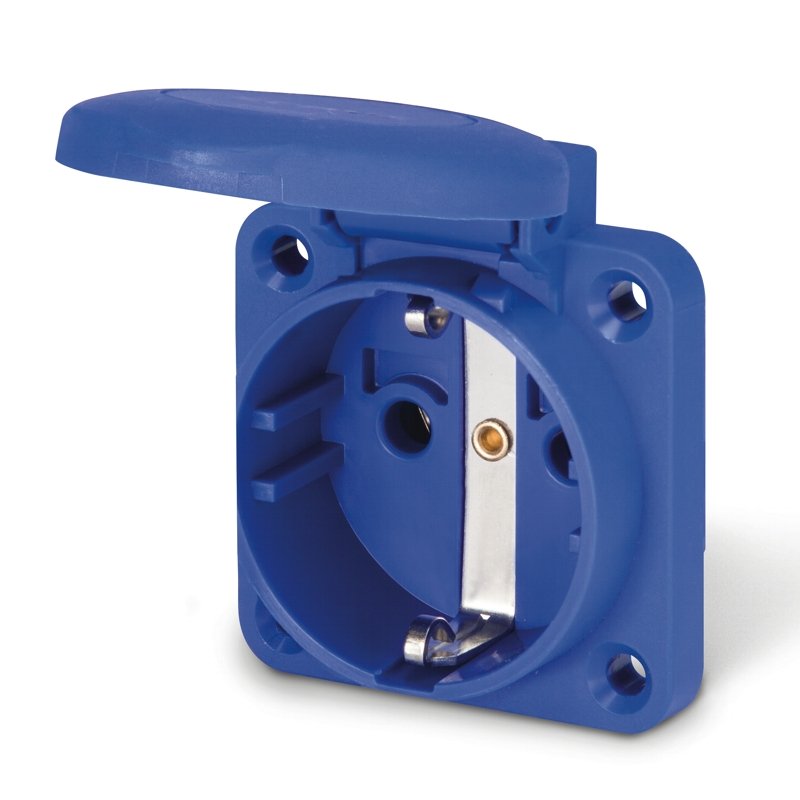 [Imagem do produto TOMADA DE EMBUTIR  PADRÃO ALEMÃO 570.2561 SCAME]