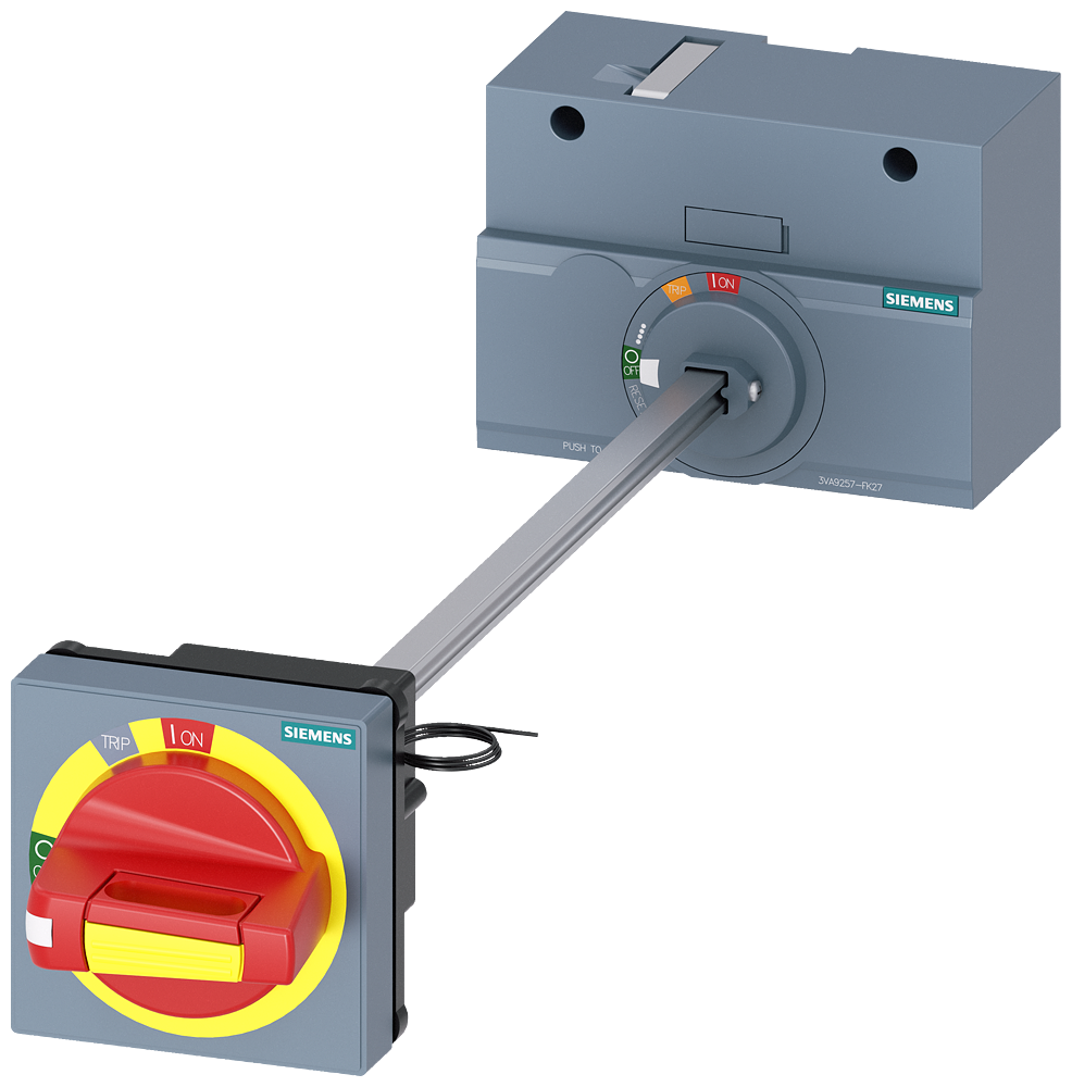 [Imagem do produto ACIONAMENTO GIRATÓRIO DO ACOPLAMENTO DA PORTA PARADA DE EMERGÊNCIA IEC IP65 C 3VA92570FK27 SIEMENS]