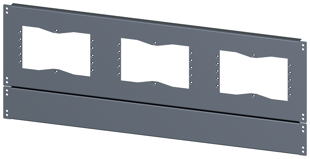 BASE COM CORTES PARA FLANGES IPXX P: 500 MM L: 1000 MM 8MF10052UB520 SIEMENS