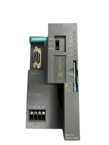 [Imagem ET 200S: IM 151-7 CPU DP SLAVE 6ES71517AA200AB0 SIEMENS]