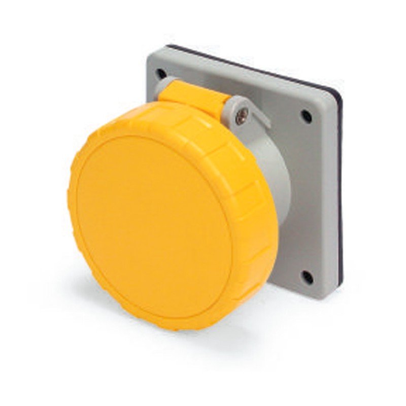 [Imagem do produto TOMADA FIXA  20A 2P 3W 4H IP67 125V SCM320R4W SCAME]