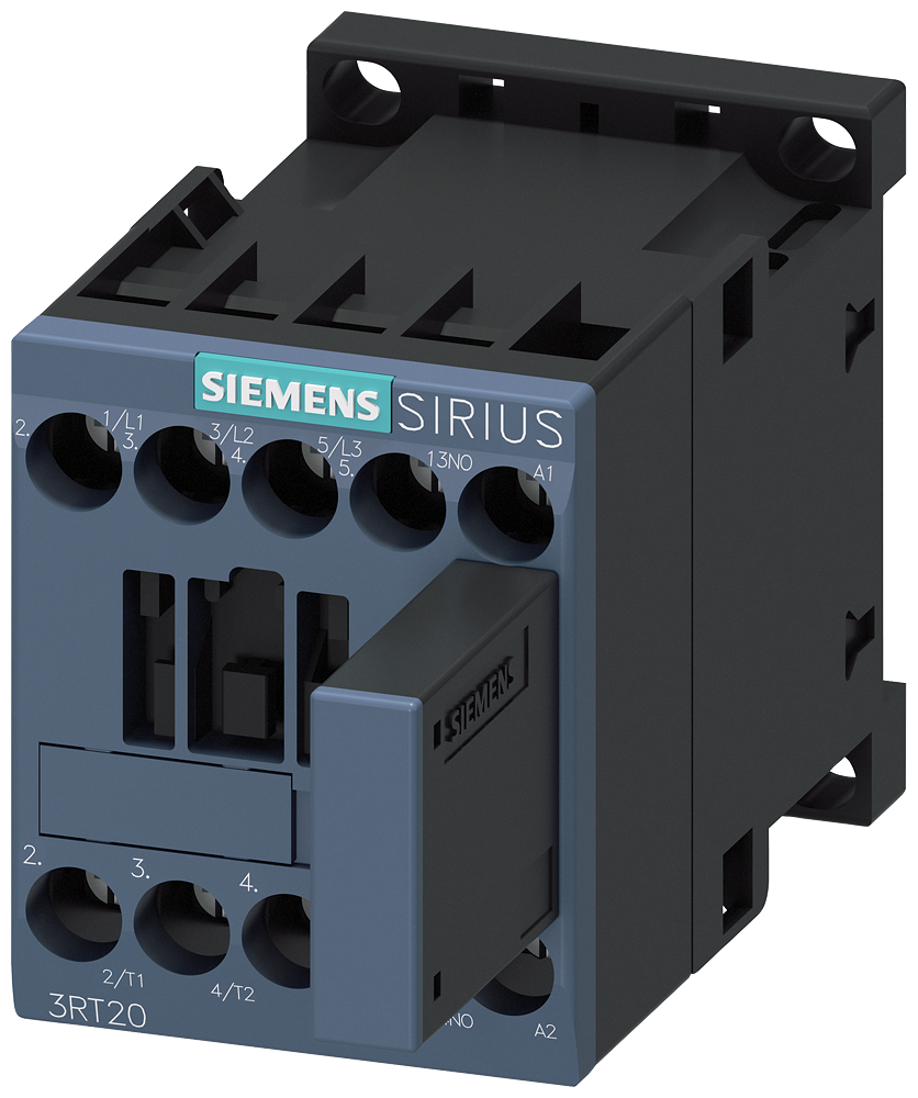 CONTATOR DE ACOPLAMENTO AC-3E 7 A/3 KW/400V 3 POLOS DC24V 1NA LIGAÇÃO 3RT20151QB41 SIEMENS