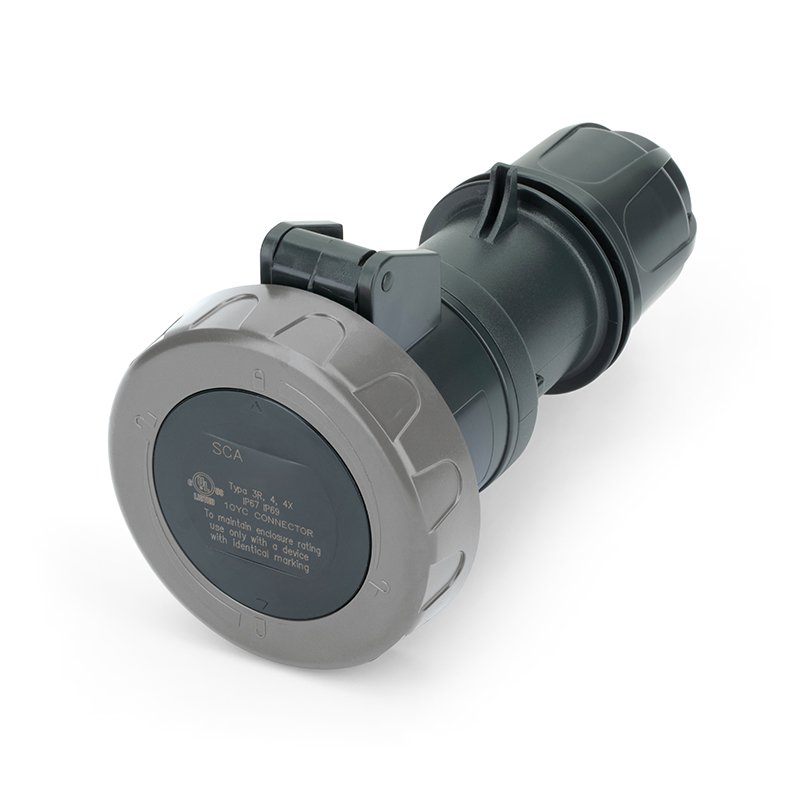 [Imagem do produto TOMADA MÓVEL 20A 2P 3W 5H IP67 277V SCA320C5W SCAME]