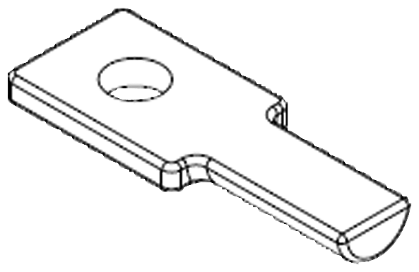 [Imagem BRAÇADEIRA DE CONEXÃO PARA DISTRIBUIDOR 5ST2512 SIEMENS]