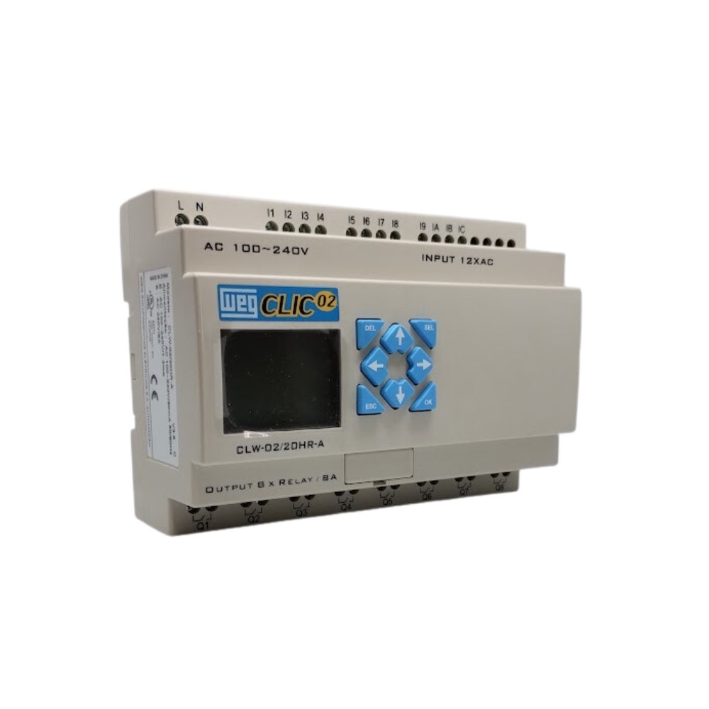 [Imagem RELÉ PROGRAMÁVEL CLW-02/20HR-A 3RD 11266138 WEG]
