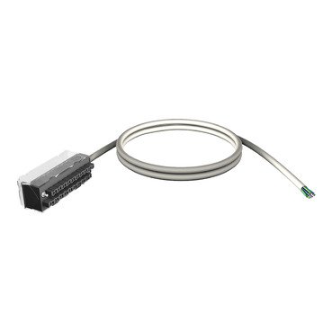 [Imagem do produto BLOCO TERMINAL PARA X80 - CONECT COM ANGULO DE 90 + CABO 3M SCHNEIDER]