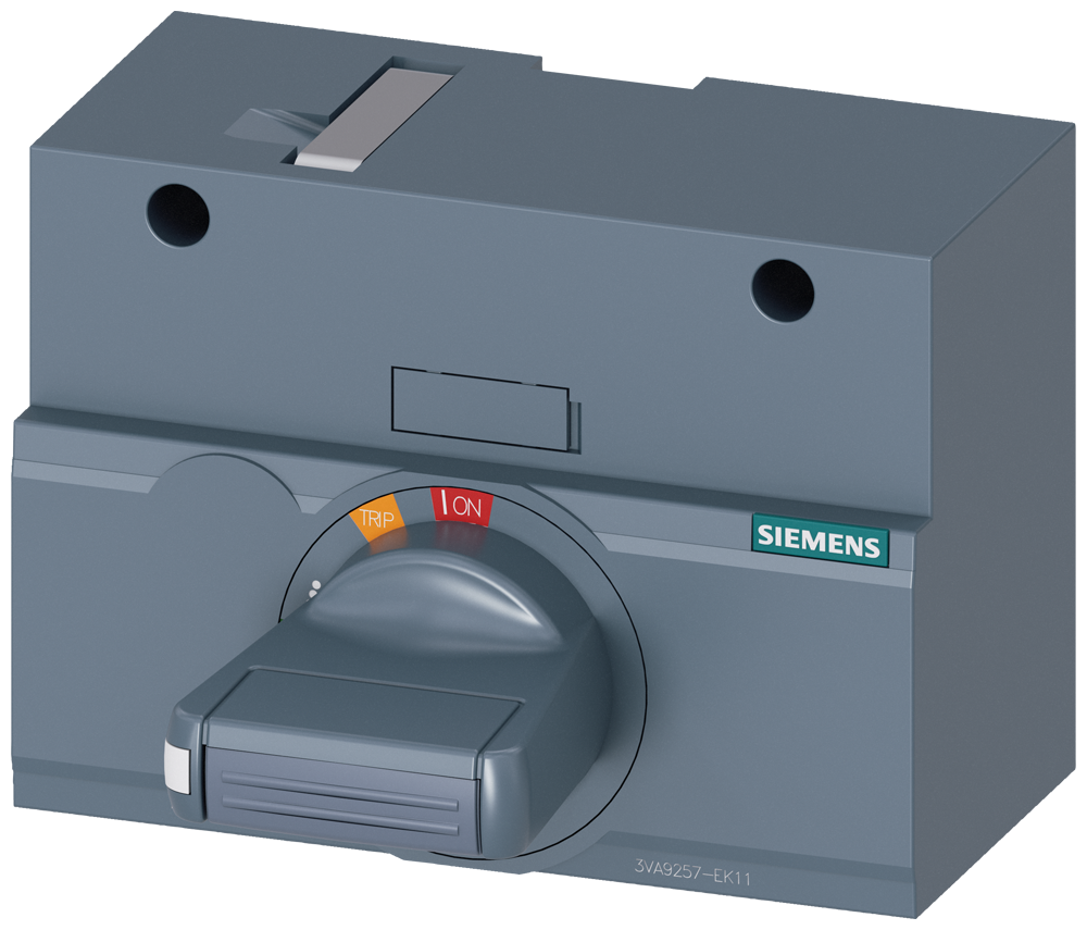 [Imagem ACIONAMENTO GIRATÓRIO FRONTAL PADRÃO IEC IP30/40 ACESSÓRIOS PARA: 3VA1 250 3VA92570EK11 SIEMENS]