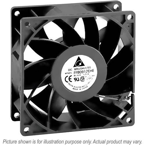 [Imagem do produto VENTILADOR 92X92X38MM COM CONECTOR FFB0924EHE DELTA]