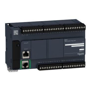 [Imagem CONTROLADOR LÓGICO PROGRAMÁVEL MODICON M221 40 E/S SAÍDA A RELÉ TM221CE40R SCHNEIDER]