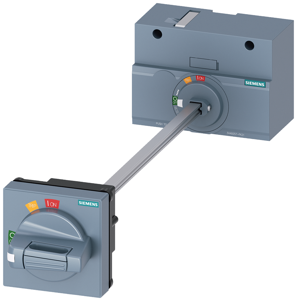 [Imagem ACIONAMENTO GIRATÓRIO DO ACOPLAMENTO DA PORTA PADRÃO IEC IP65 COM TRAVAMENTO  3VA92570FK21 SIEMENS]