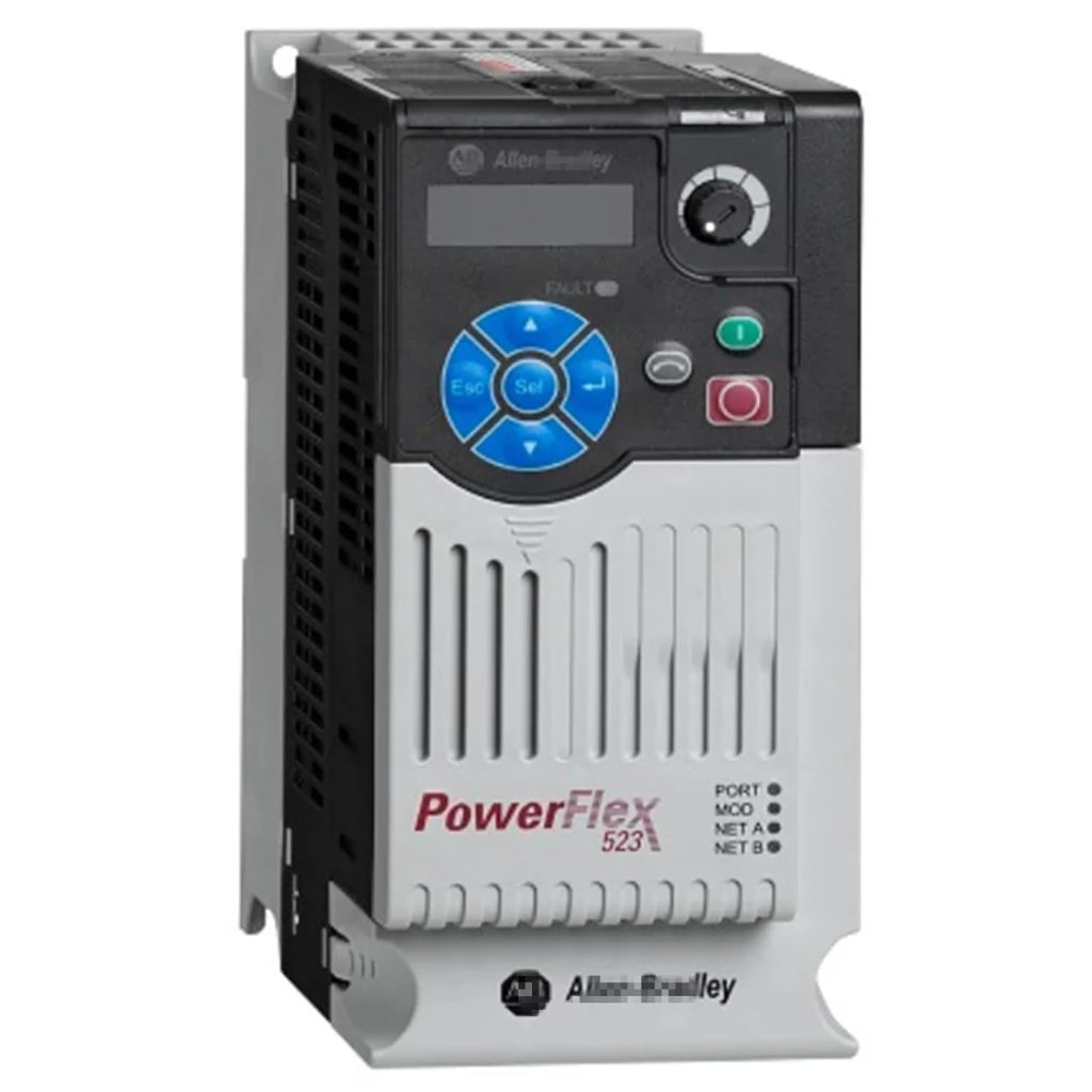 [Imagem INVERSOR DE FREQUÊNCIA TRIFÁSICO 480VAC 6A PF527 25CD6P0N104 ROCKWELL ALLEN BRADLEY]