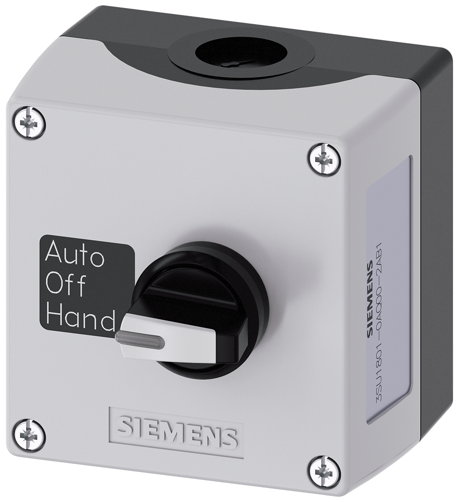 CARCAÇA PARA APARELHO DE COMANDO 22MM REDONDA 3SU18010AQ002AB1 SIEMENS