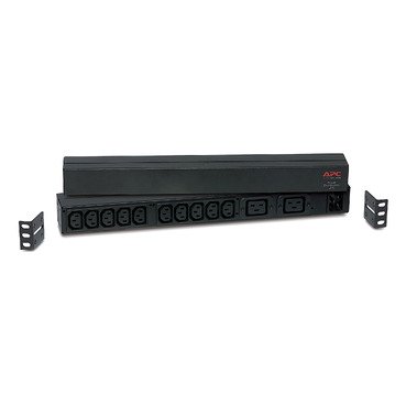 [Imagem PDU (UDE) PARA RACK BÁSICA 1 U 16 A 208 E 230 V (10) C13 E (2) C19 AP9559 SCHNEIDER]