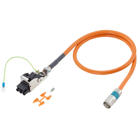 [Imagem CABO DE POTÊNCIA 15M COM CONECTORES 4X2X1.5 6FX80025DS011BF0 SIEMENS]