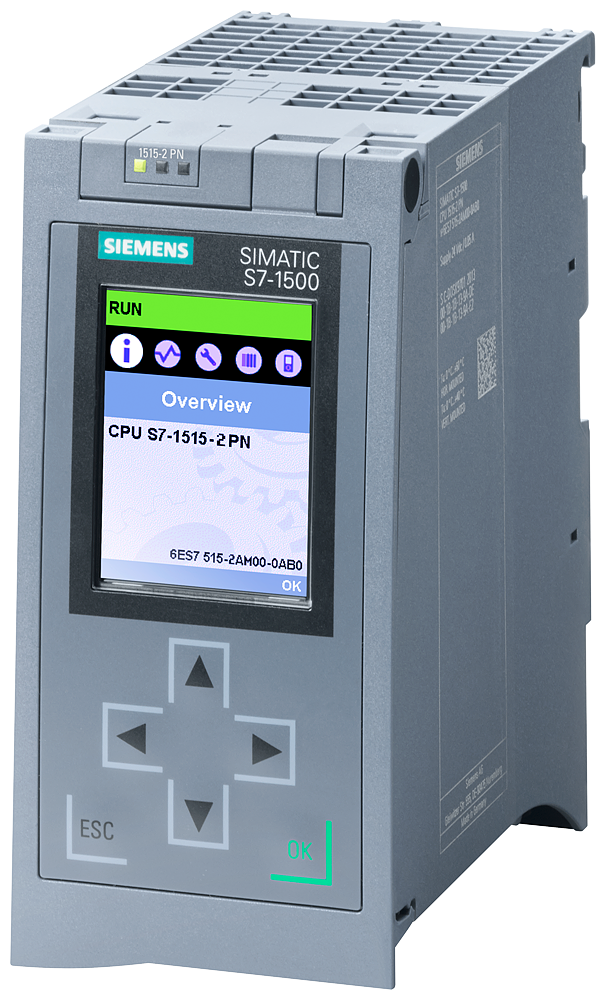 [Imagem CPU 1515-2 PN SIMATIC S7-1500 6ES75152AM010AB0 SIEMENS]