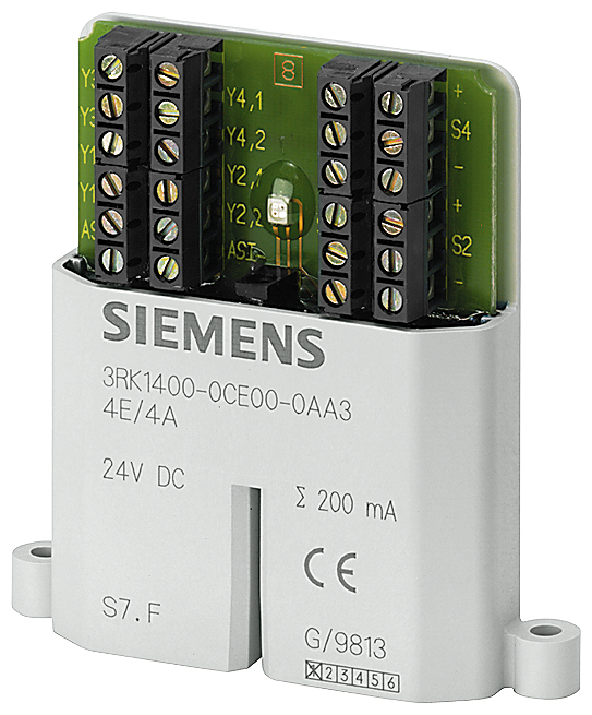 [Imagem MÓDULO FLAT 4E/4S PNP 200MA 3RK14000CE000AA3 SIEMENS]