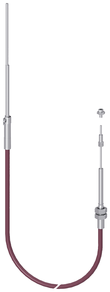 UNIDADE DE COMANDO COM CABO BOWDEN MAX-FLEX CABO BOWDEN INDIVIDUAL 3VA98770CC40 SIEMENS