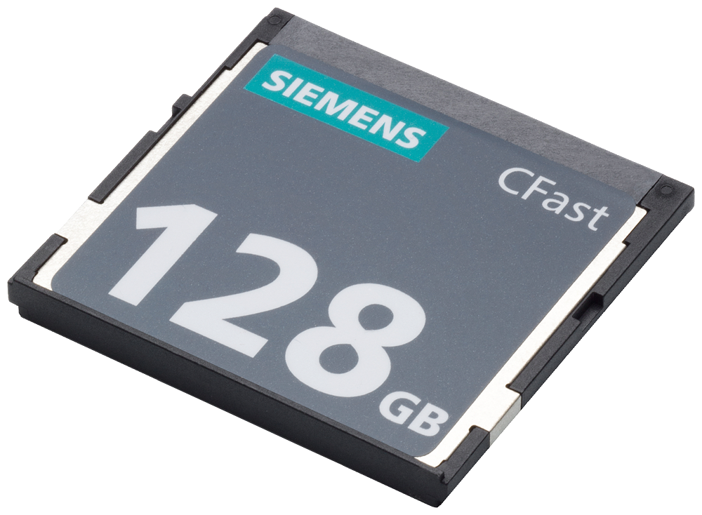 [Imagem CARTÃO MEMÓRIA SIMATIC CFAST 128 GB 6ES76482BF100XM1 SIEMENS]