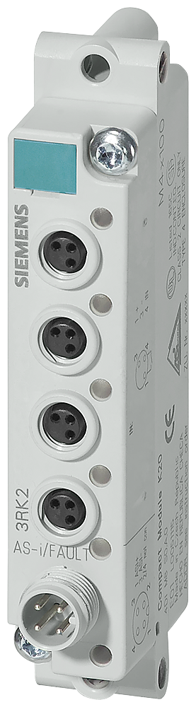 [Imagem do produto MODULO AS-I COMPACTO K20, IP67 3RK24001BT300AA3 SIEMENS]