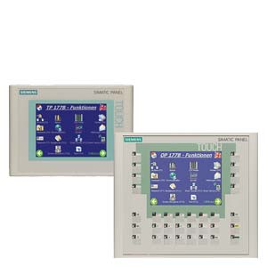 [Imagem HMI TP 177B 6" DP MODO AZUL VISOR STN PROTOCOLO MPI/PROFIBUS DP INTERFACE RS485/RS422/USB SIMATIC 6AV6 6AV66420BC011AX1 SIEMENS]