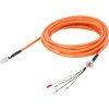 [Imagem CABO POT 10M COM CONECTORES 4X0.75 1FL6 6FX30025CK011BA0 SIEMENS]