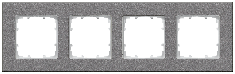 MOLDURA MIRO PLÁSTICO CARBONO METÁLICO 4X 5TG11142 SIEMENS