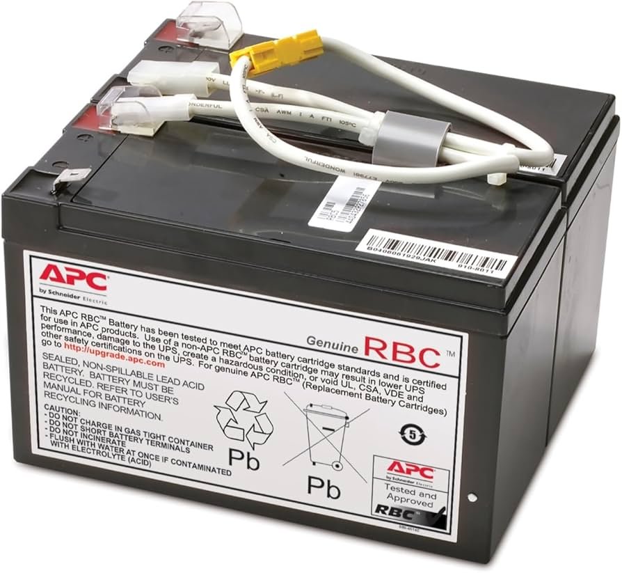 [Imagem do produto CARTUCHO DE BATERIA DE REPOSIÇÃO APC #109 COM 2 ANOS DE GARANTIA. APCRBC109 SCHNEIDER]