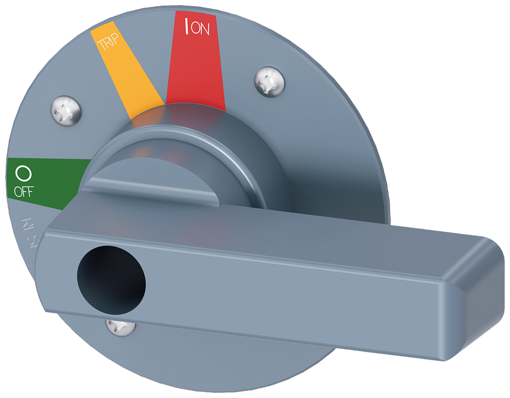 [Imagem PUNHO ADICIONAL PARA ACIONAMENTO GIRATÓRIO DO ACOPLAMENTO DA PORTA PADRÃO ACE... 3VA94870GC11 SIEMENS]