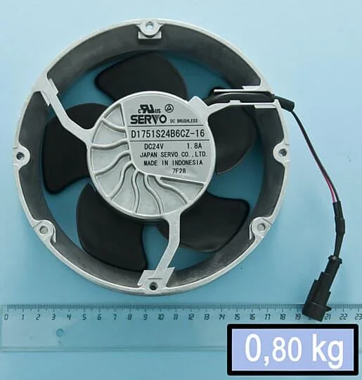 VENTILADOR AXIAL 324CM2 5W C/MOTOR ABB
