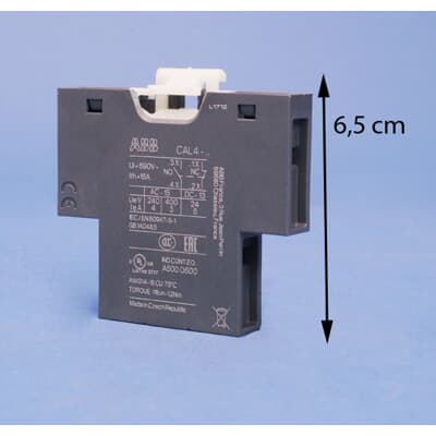 [Imagem AUX. CONTATO PARA CONTATORES CAL4-11 ABB]