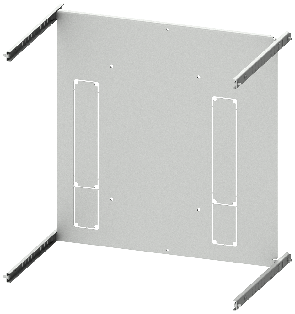 PLACA DE MONTAGEM 3KL61 ATÉ 630A DE 3 OU 4 POLOS A: 550MM L: 600MM 8PQ60002BA50 SIEMENS