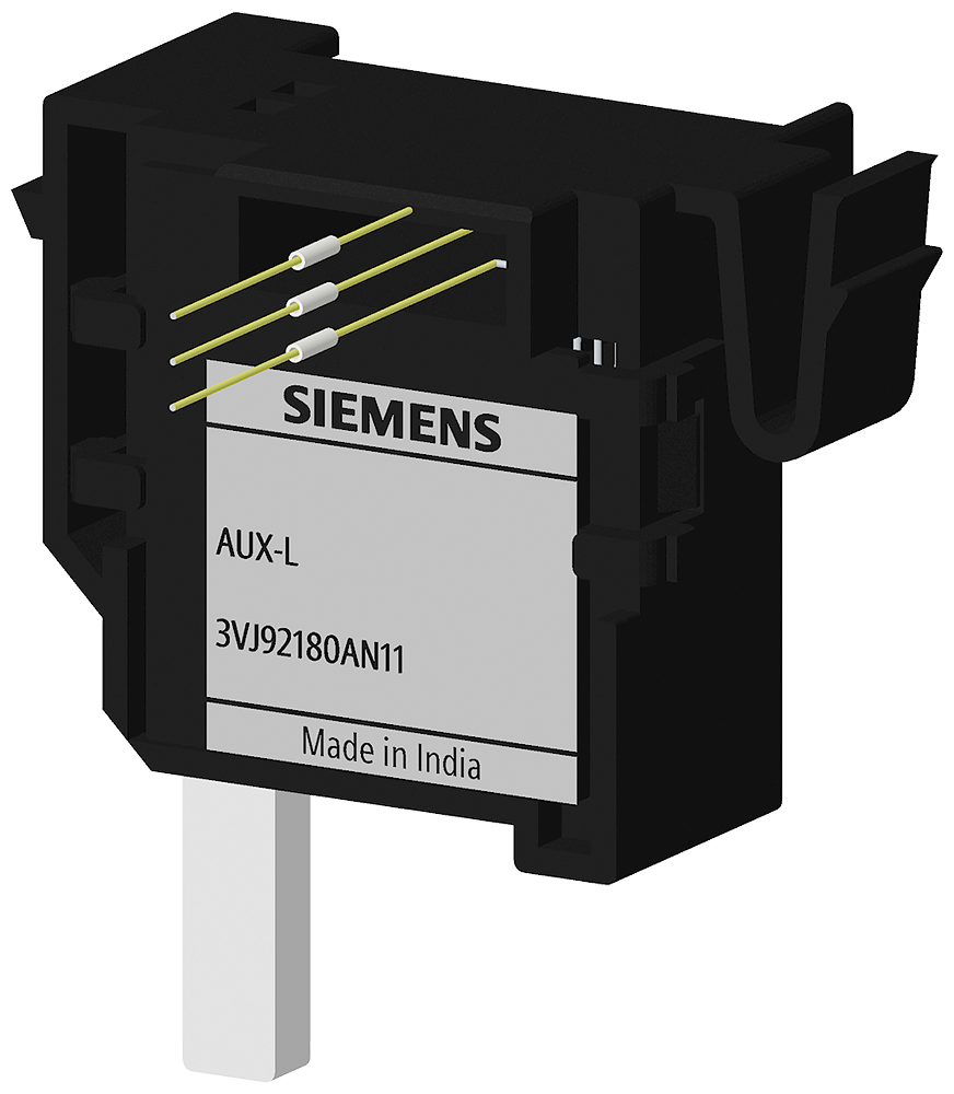 [Imagem do produto CONTATO AUXILIAR 1NAF 5A 3VJ11/3VJ12 3VJ92180AN11 SIEMENS]