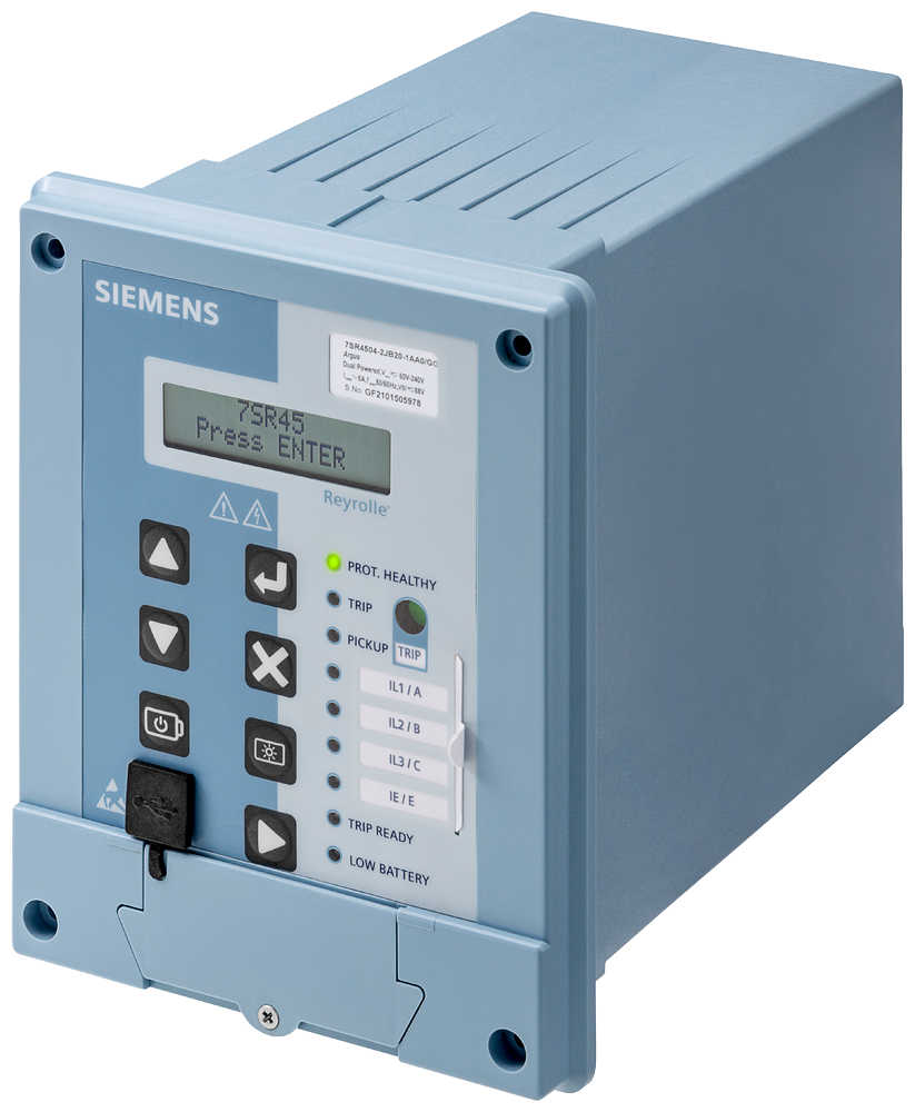 DISJUNTOR DIRECIONAL DE SOBRECORRENTE CAIXA EM POLICARBONATO 4X TRANSFO 7SR45012GA101AA0 SIEMENS