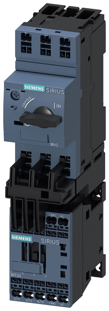 CHAVE DE PARTIDA ACIONADOR DIRETO S00 0,35-0,5 A AC 230 V 50/60 H 3RA21100FE151AP0 SIEMENS