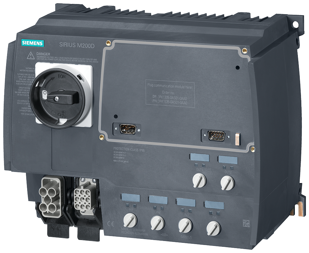 MÓDULO TECNOLÓGICO DE PARTIDA REVERSA DE COMUTAÇÃO MEC 3RK13956LS411AD5 SIEMENS