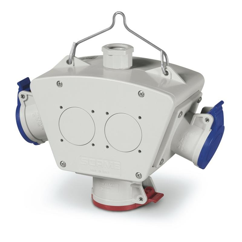 [Imagem do produto ADAPTADOR 3 TOMADAS / CABO IP44 603.3005-061 SCAME]