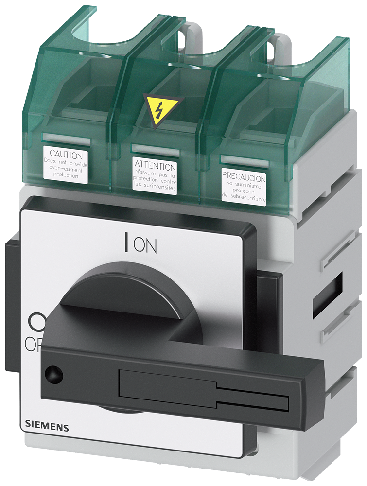 SECCIONADOR DE CORTE EM CARGA 3LD5 UL CHAVE PRINCIPAL DE 3 POLOS 3LD56000TK11 SIEMENS